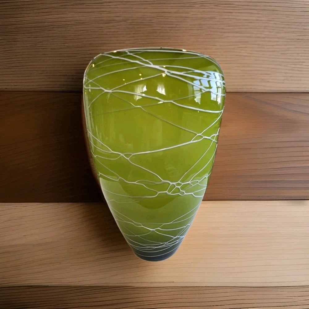 Vintage Murano Style Art Glass Vase 16